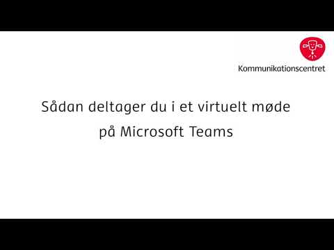 Video: Sådan Deltager Du I Et Team