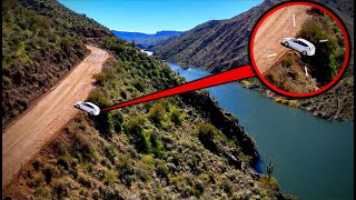 DEADLIEST Highway in Arizona " The Apache Trail " 90 Year Old Car Wreck Found!