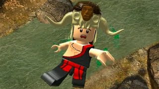 Lego indiana jones: the original adventures gameplay walkthrough -
level 12 part episode story mode battle on bridge, jones temple of
doom ...