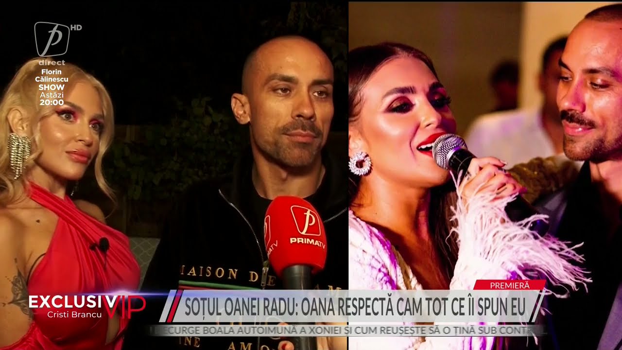 CE RESTRICȚII ARE OANA RADU DIN PARTEA SOȚULUI! CEL MAI SINCER INTERVIU