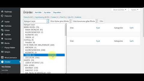 Woocommerce bulk delete products by category