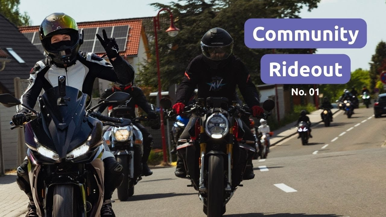 Meine erste Community Ausfahrt mit euch! | Motorrad Vlog