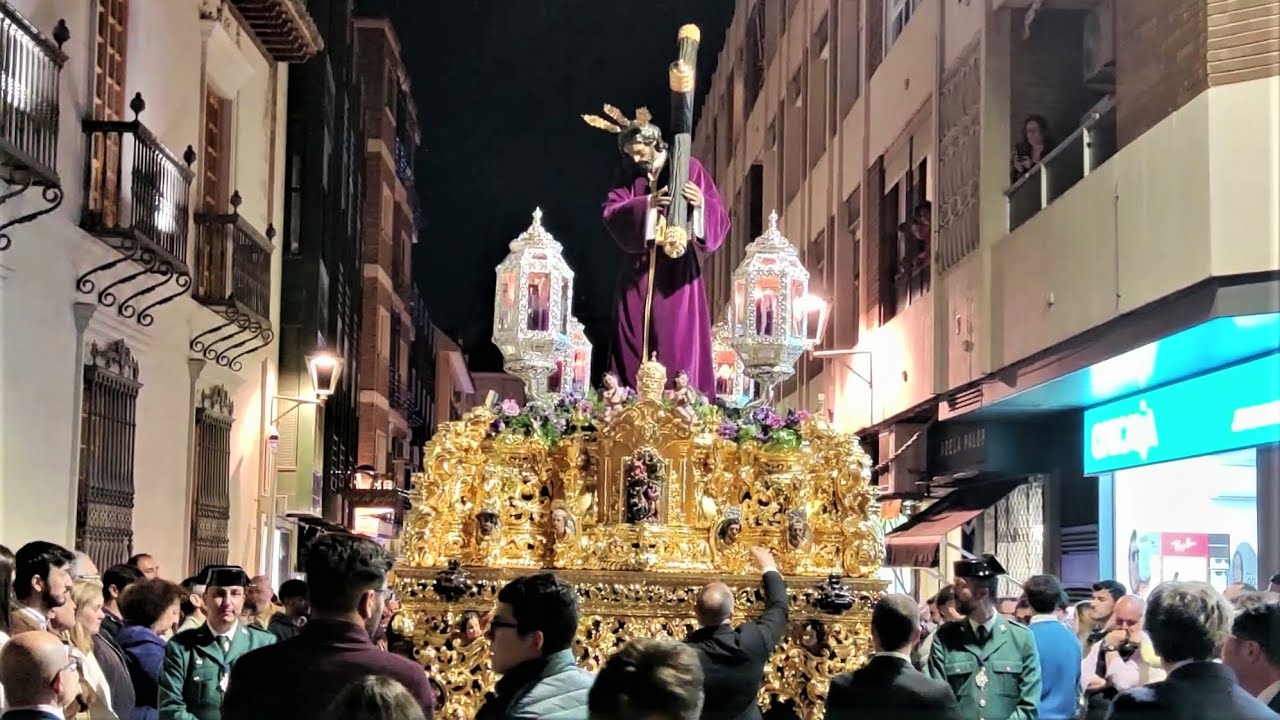 ₄ₖNazareno || Cruz-Paloma || AM Pasión de Linares || 2023 || Domingo de Pasión || Ciudad Real