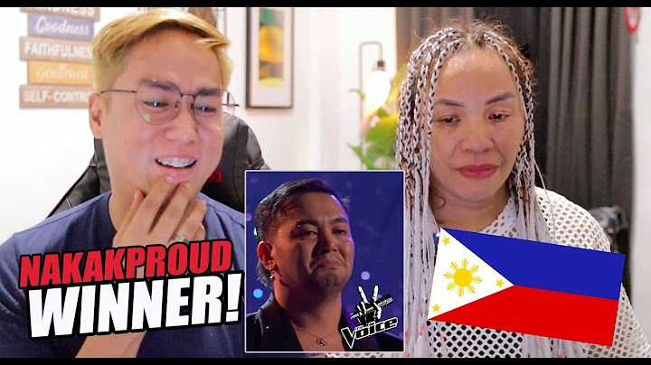 Sofronio Vasquez - A Million Dreams [The Voice USA Winner] | REACTION