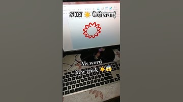 Sun 🌞 symbol in ms word 😱