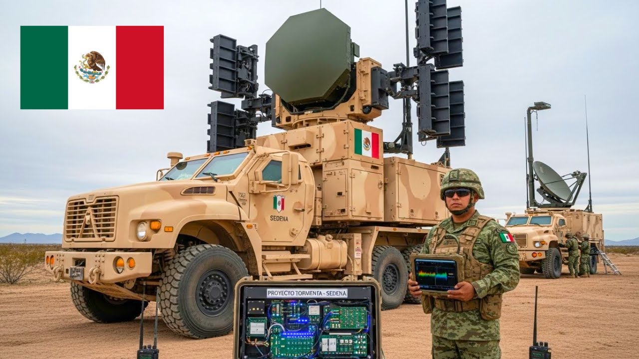 ¡NADIE LO ESPERABA! México Desarrolla SU PROPIO SISTEMA de GUERRA ELECTRÓNICA