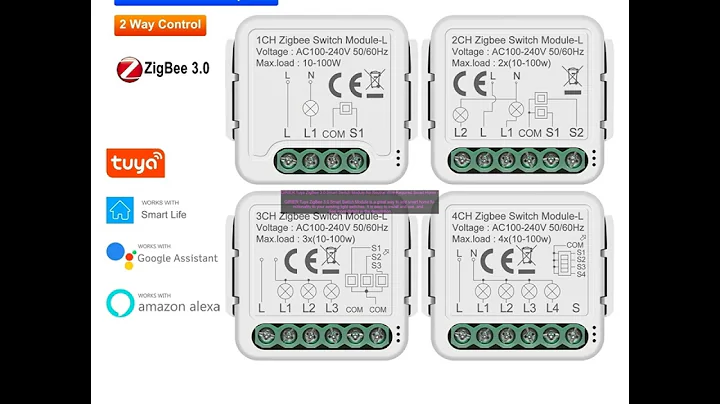 1005003438720832 GIRIER Tuya ZigBee 3 0 Smart Switch Module No Neutral Wire Required Sm