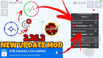NEW UPDATED MOD IOS TUTORIAL,VERSION 2.26.2 +MOD ZOOM IOS+ MASTER SPLIT+ CUSTOM SKIN(AGAR.IO MOBILE)