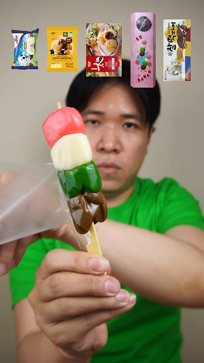 MAKAN SERBA MOCHI #asmr #mukbang