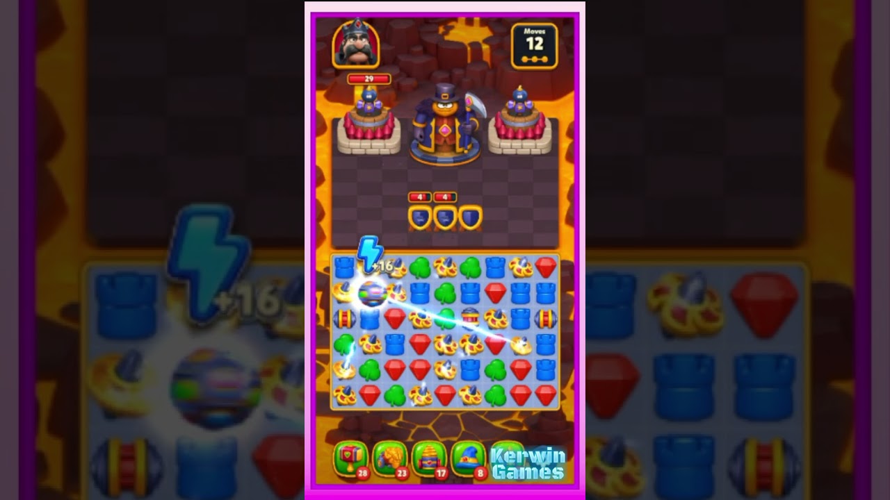 Royal Kingdom Level 480 - Dark Kingdom - No Boosters Gameplay