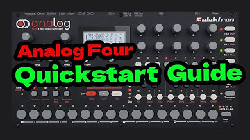 Elektron Analog 4 - Quickstart Guide