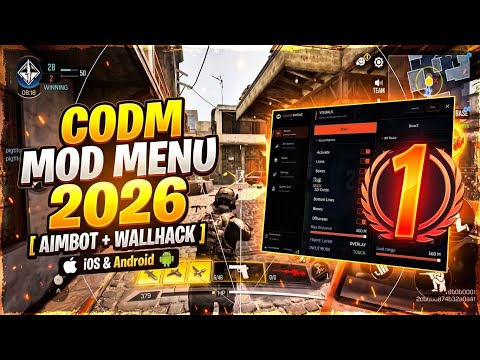 COD Mobile Hack/Mod Menu iOS & Android ! CODM Mod Menu 2026 ! [ AimBot + WallHack ],