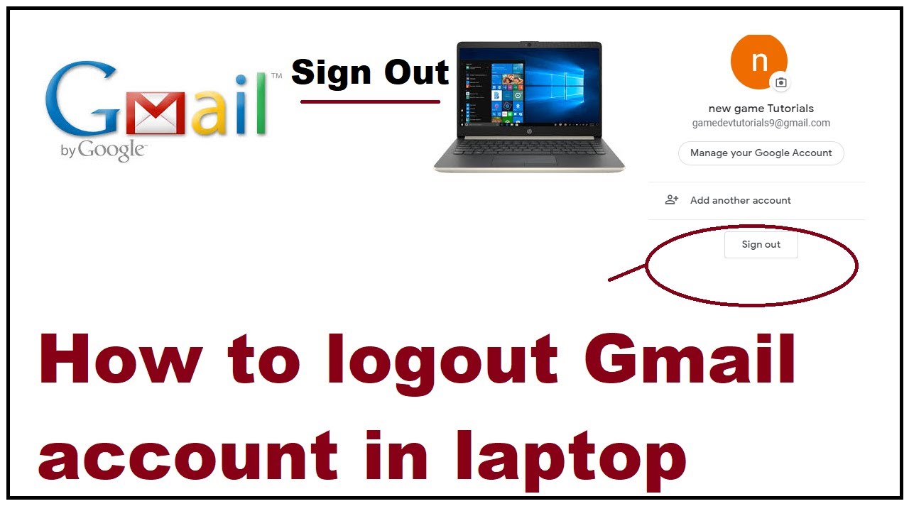 safari logout from gmail