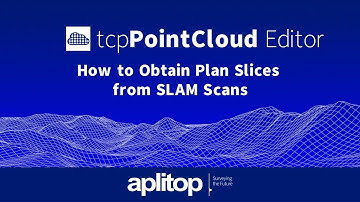 tcp PointCloud Editor | How to Obtain Plan Slices from SLAM Scans