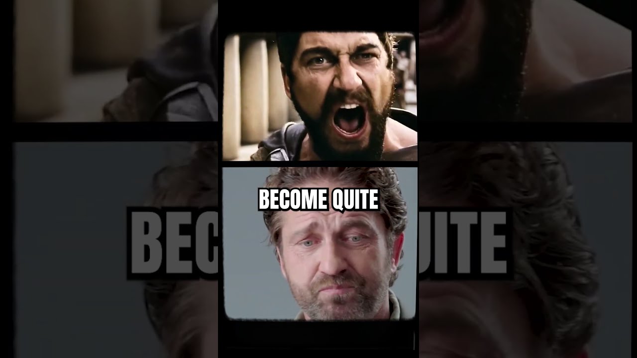 Gerard Butler Explains How 'THIS IS SPARTA' Was Born #behindthescenes #GerardButler #300