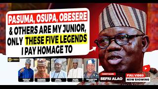 PASUMA IS MY FRIEND, OSUPA IS MY YOUNGER BROTHER & AND MY POSITION IN FUJI IS HIGH-SEFIU ALAO SPEAKS