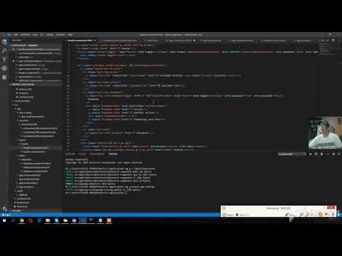 angular 7 + bootstrap 4 + routing part 19