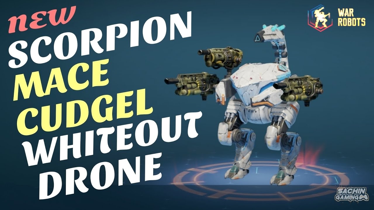New Mace Cudgel Scorpion: War Robots Scorpion New Build - YouTube