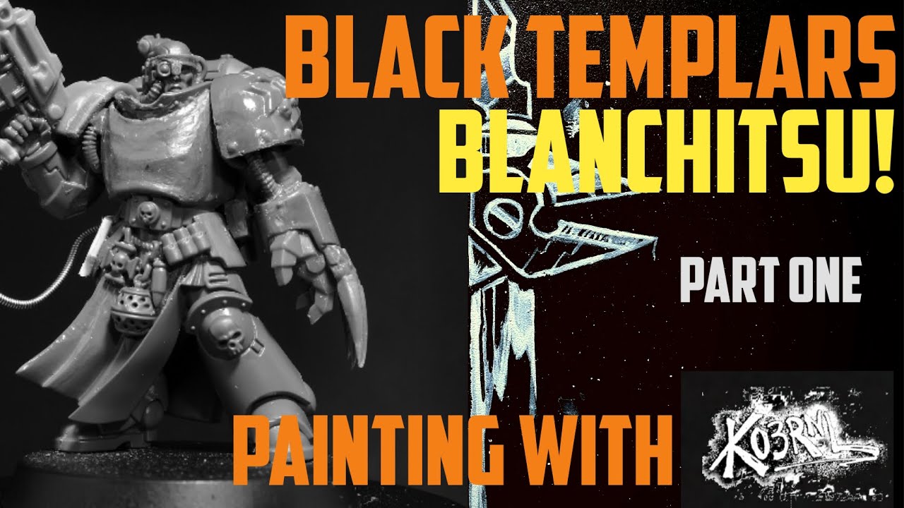 I have bought the recruit edition + the paints set and this is my first  time painting, I want to paint my firsts space marines as black templars or  just simply paint