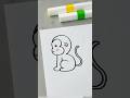 Draw a Cute Monkey in 3 Easy Strokes | Simple Drawing Tutorial