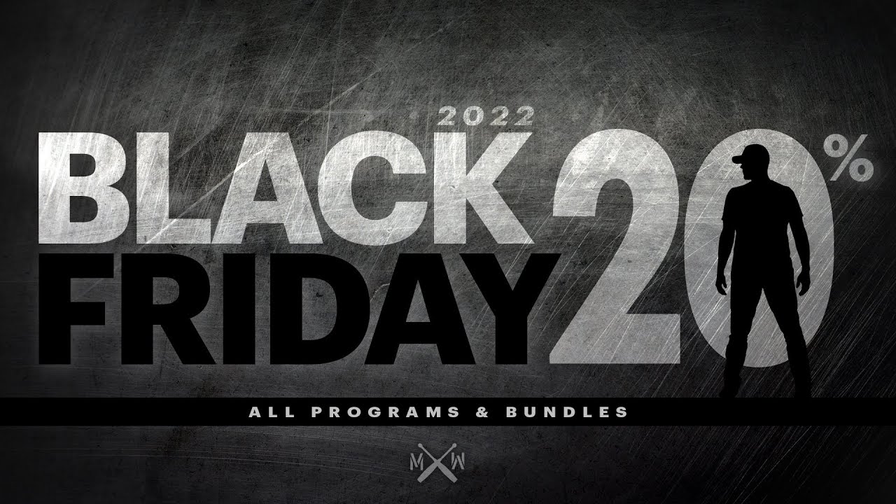 2022 Black Friday discount code and program content discussion - YouTube