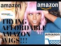 THE BEST AFFORDABLE AMAZON WIGS//Try-ON HAUL// First Impressions.