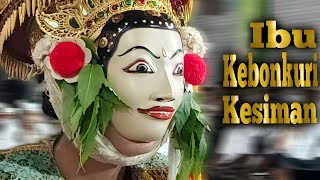 Sesolahan Telek Lan Jauk Ring Pura Ibu Kebonkuri Kesiman