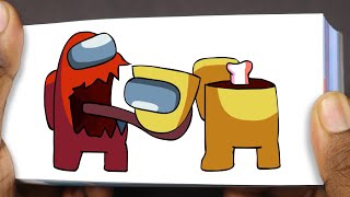 Among Us The Real Impostor | Among Us Animation | Among Us Funny Moments | Mr Flipbook