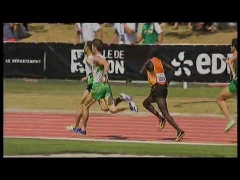 Athletics - men's 1500m T46 final - 2013 IPC Athletics World
Championships, Lyon