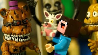 Лего Фнаф 2019 + Новый Ноутбук + Lego Minecraft Нубик Анимация