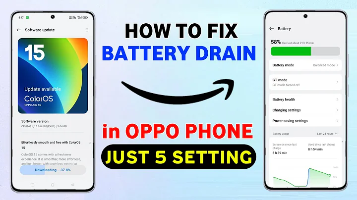 How to FIX Battery Drain in Oppo Mobile : Enable 5 Setting for Reno 11,12,13 Pro Plus