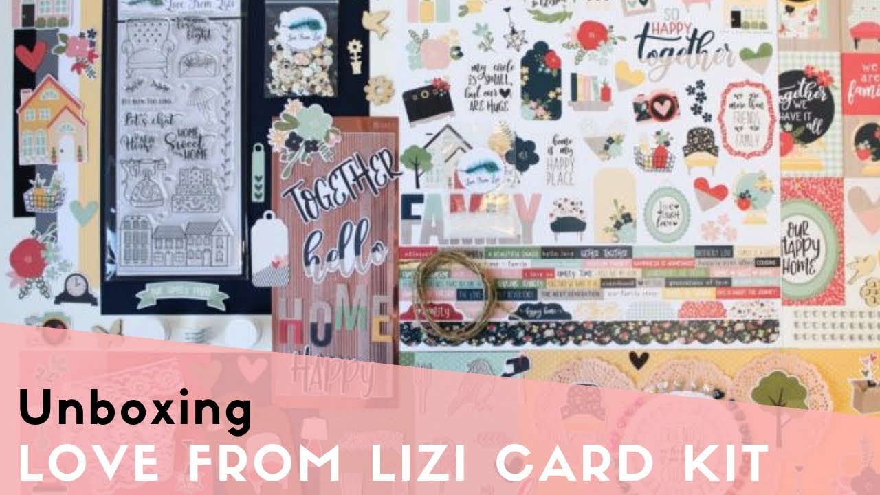 UNBOXING | Love From Lizi Card Kit | October 2019