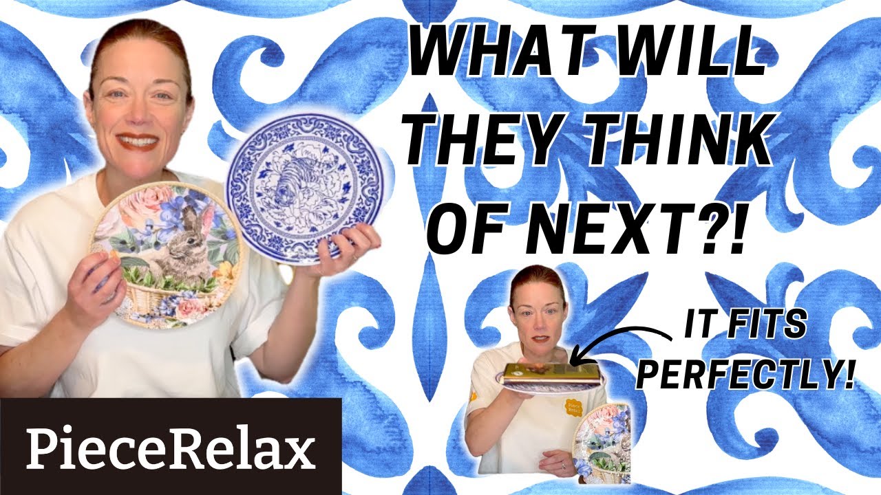 This Jigsaw Puzzle Plate Really Holds Up! Functional and Fun 