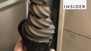 Goth Black Ice Cream