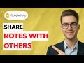 How To Share Google Keep Notes With Others 2026 Full Guide 