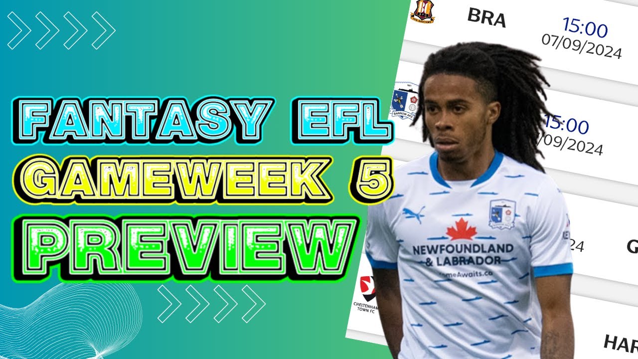 fantasy-efl-gameweek-5-preview-international-break-games-postponed