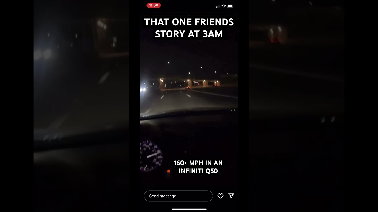 3 7 Infiniti Q50 Doing 160 