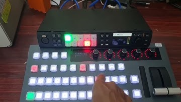How ATEM & Vmix controller KD50X work with blackmagic BMD ATEM 1 ME Constellation HD