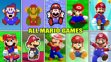 Evolution Of Mario's Deaths Animations (ALL MARIO GAMES!) (1981-2024)