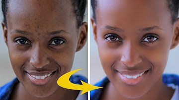 Photoshop Tutorial: Smoothing skin Photoshop Plugin in one click!🤯🤯🤯