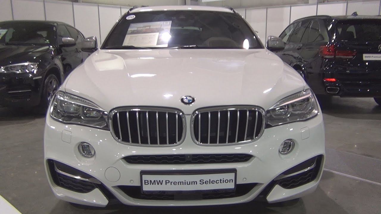 Bmw X6 Xdrive M50d Mineral White 2016 Exterior And Interior