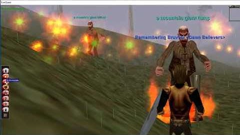 Project 1999 EverQuest.  Druid Root/Rot Example.