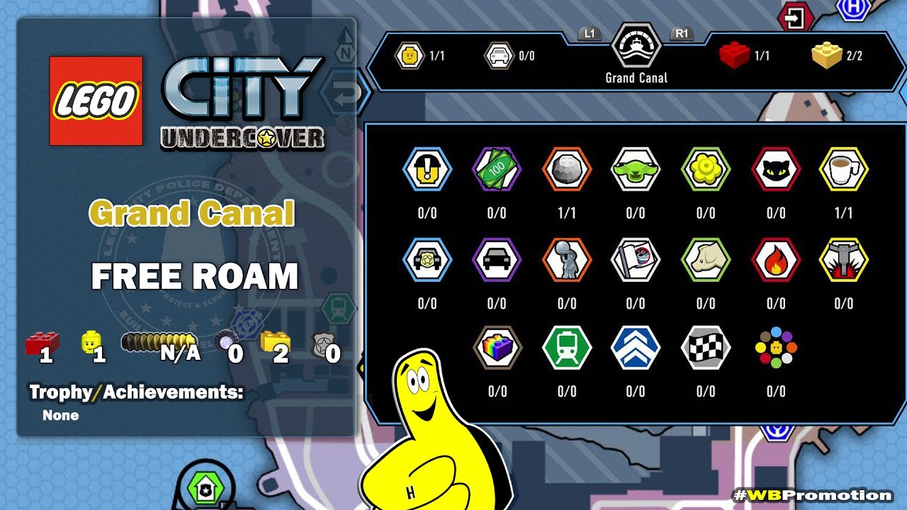 32 Lego City Undercover Map Maps Database Source