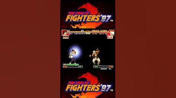 The Kof 97 Yuri Vs Chin #kof #arcade #fightinggames