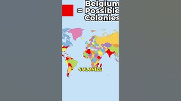 BELGIUM Wanted To Colonize 30% of the World! #geography #maps #belgium