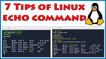 7 Practical Tips of Linux Echo Command for File Operations | Linux Commands Tutorial | File Command