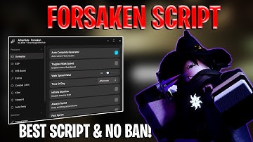 Forsaken Script – Auto Instant Generator, Auto Kill All, Inf Stamina, Auto Win and More!