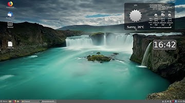 Debian GNU Linux 9 stretch with Cinnamon Desktop and 3D Cube Workspace Effect Compiz Fusion style