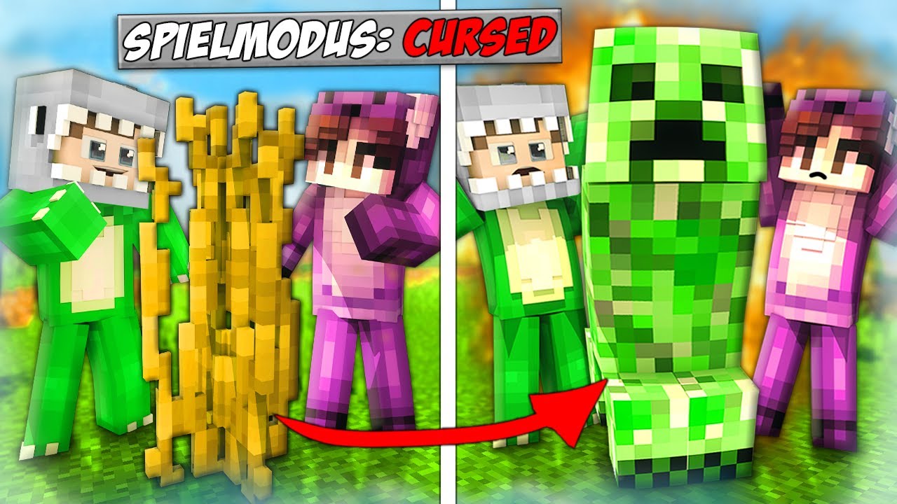 Minecraft, aber alles verwandelt sich!