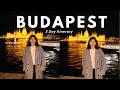 The Best Itinerary for Budapest, Hungary 🇭🇺 vlog